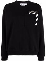 Off-White sweat Marker à logo imprimé - Noir