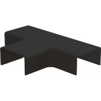 T-stuk zwart 25X13 Systeem 25 zwart Canalit CS25 T ZW