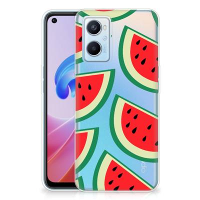 OPPO A96 | OPPO A76 | Siliconen Case | Watermelons