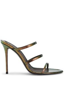 Giuseppe Zanotti sandales Alimha 105 mm en cuir - Vert