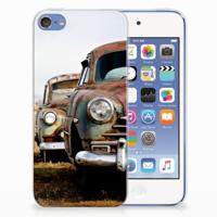Apple iPod Touch 5 | 6 | Siliconen hoesje | met foto Vintage Auto