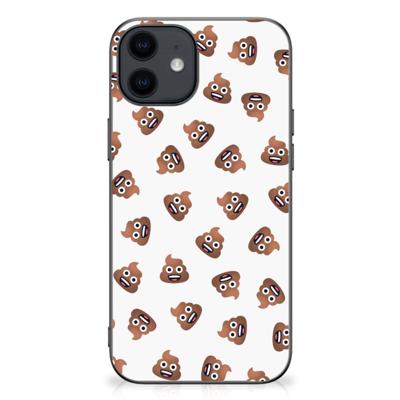 Bumper Case voor iPhone 12 Pro | 12 (6.1") Poep Emojis