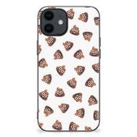 Bumper Case voor iPhone 12 Pro | 12 (6.1") Poep Emojis