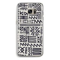 Marrakech print: Samsung Galaxy S7 Edge Transparant Hoesje