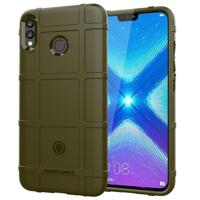 Schokbestendige Protector Cover volledige siliconen beschermhoes voor Huawei Honor 8 X (leger-groen)