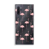 Anything Flamingoes: Samsung Galaxy Note 10 Plus Transparant Hoesje