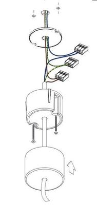 Modular - Twin suspension kit 4m / 3x0.75 (2 cables)