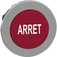 Schneider Electric ZB4FL433 ZB4FL433 Terugstelbaar (Ø) 30.5 mm Arręt Chroom, Rood 1 stuk(s)