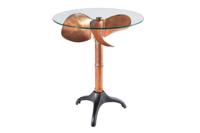 Glasplaat Ø 60cm rond voor salon- en bijzettafels 8mm gehard glas