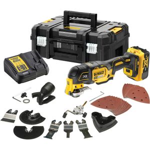 DeWalt DCS356P1 Oscillerende multitool | 18V | 5.0Ah | Li-Ion in TSTAK - Geleverd met 1 accu - DCS356P1