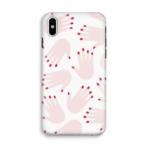 Hands pink: iPhone XS Tough Case