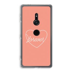 Forever heart: Sony Xperia XZ2 Transparant Hoesje