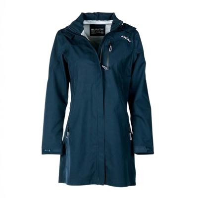 Ariat Dames winterparka WMS Coastal Long Waterproof Parka, navy, Maat: XS
