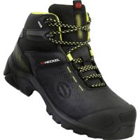 Heckel MACCROSSROAD 3.0 S3 HIGH 6731345 Hoge veiligheidsschoenen S3 Schoenmaat (EU): 45 Zwart, Geel 1 paar