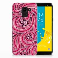 Samsung Galaxy J6 2018 | Hoesje maken | Swirl Pink