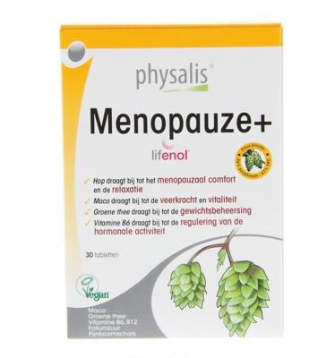 Physalis Supplementen Menopauze+ 30Tabletten
