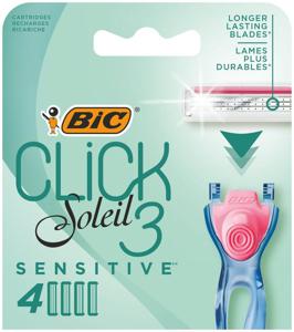 BIC Click 3 soleil shaver sensitive cartridges bl 4 (4 st)