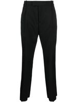 Alexander McQueen pantalon en laine à coupe droite - Noir - thumbnail