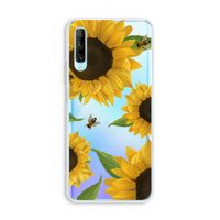 Sunflower and bees: Huawei P Smart Pro Transparant Hoesje