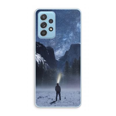 Wanderlust: Samsung Galaxy A73 Transparant Hoesje