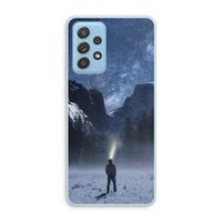 Wanderlust: Samsung Galaxy A73 Transparant Hoesje Wanderlust: Samsung Galaxy A73 Transparant Hoesje