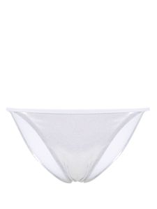 DSQUARED2 bas de bikini à taille haute - Argent