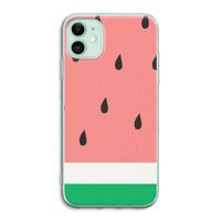 Watermeloen: iPhone 11 Transparant Hoesje