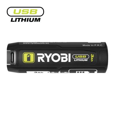 Ryobi RB4L30 | 4V USB-lithium accu 3.0Ah & Power Bank - 5133006224