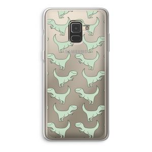Dinos: Samsung Galaxy A8 (2018) Transparant Hoesje