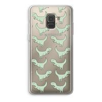 Dinos: Samsung Galaxy A8 (2018) Transparant Hoesje