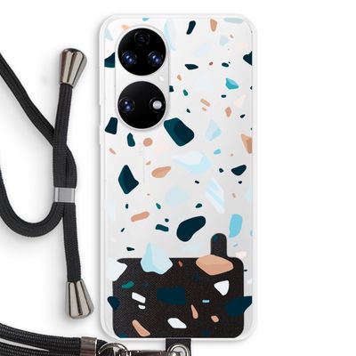 Terrazzo N°13: Huawei P50 Transparant Hoesje met koord