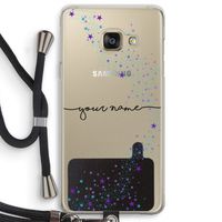 Sterren: Samsung Galaxy A3 (2016) Transparant Hoesje met koord