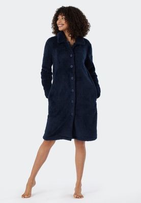 Schiesser Schiesser Dames Badjas 178417 dark blue XL 48/50