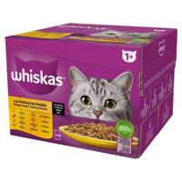 WHISKAS Poultry Feast - nat kattenvoer - 24x85 g