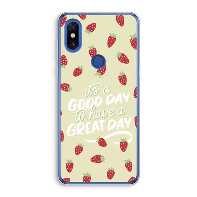 Don't forget to have a great day: Xiaomi Mi Mix 3 Transparant Hoesje