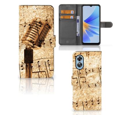 OPPO A17 | Telefoonhoesje met foto | Bladmuziek