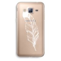 Pluim: Samsung Galaxy J3 (2016) Transparant Hoesje Pluim: Samsung Galaxy J3 (2016) Transparant Hoesje