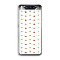 Bollen: Samsung Galaxy A80 Transparant Hoesje Bollen: Samsung Galaxy A80 Transparant Hoesje