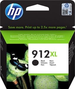 HP inktcartridge 912XL, 825 pagina's, OEM 3YL84AE#BGX, zwart