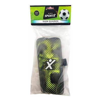 SportX scheenbeschermers groen/zwart