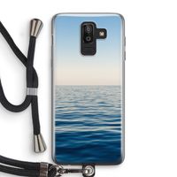 Water horizon: Samsung Galaxy J8 (2018) Transparant Hoesje met koord