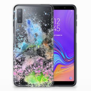 Hoesje maken Samsung Galaxy A7 (2018) Vogel