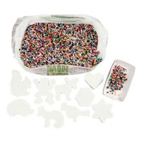 Creativ Company Nabbi biobeads klaslokaalset 5x5mm standaardkleuren