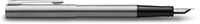 Waterman vulpen Allure Chrome fijne punt, inclusief 6 inktpatronen, op blister - thumbnail