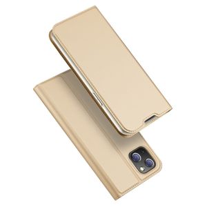 Dux Ducis - Slim bookcase hoes - iPhone 14 Plus - Goud