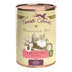 Terra Canis Groente & Fruit Menu Rode Detox - 6 x 400 g