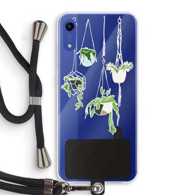 Hang In There: Honor Play 8A Transparant Hoesje met koord