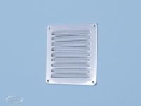 Schoepenrooster aluminium grijs RAL 7016