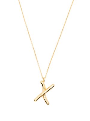 Missoma collier Curly Molten Initial - Or