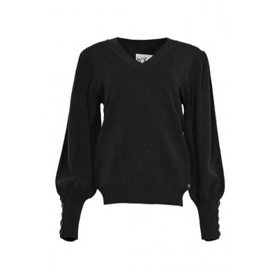 Maicazz - Zwart | Dames | Trui | Zwart | XXL | regular | Kamst mode